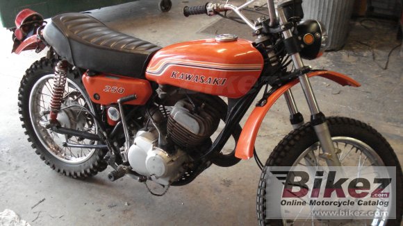 1972 kawasaki 250 f 11 photo